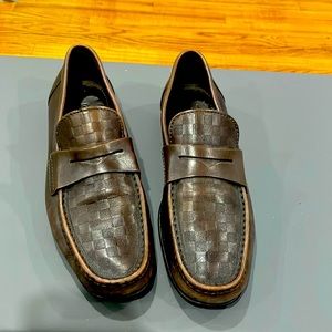Louis Vuitton leather loafers